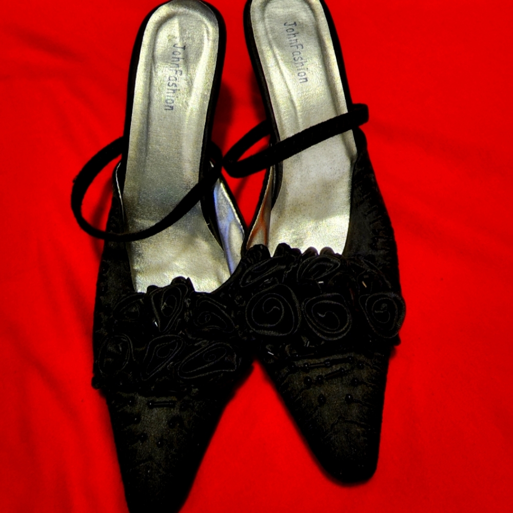 Black heels
